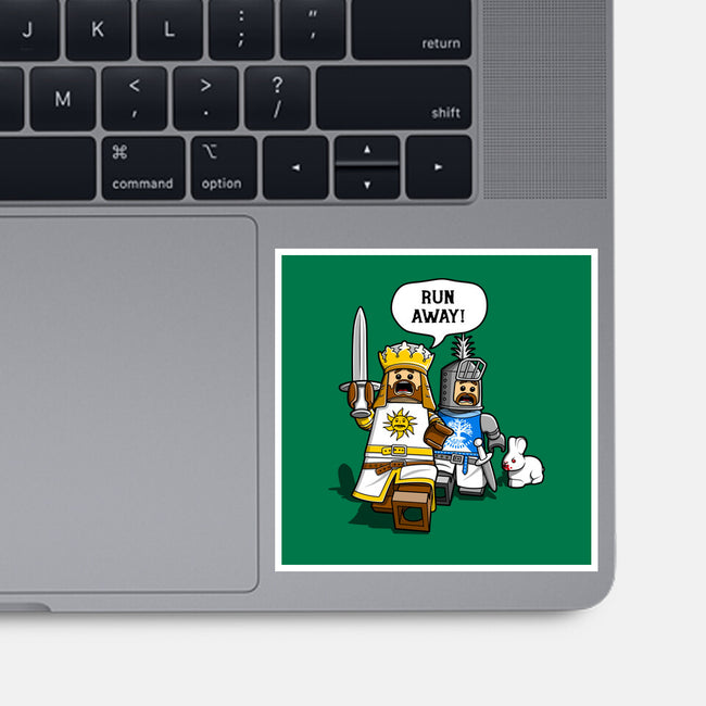 Run Away-None-Glossy-Sticker-drbutler