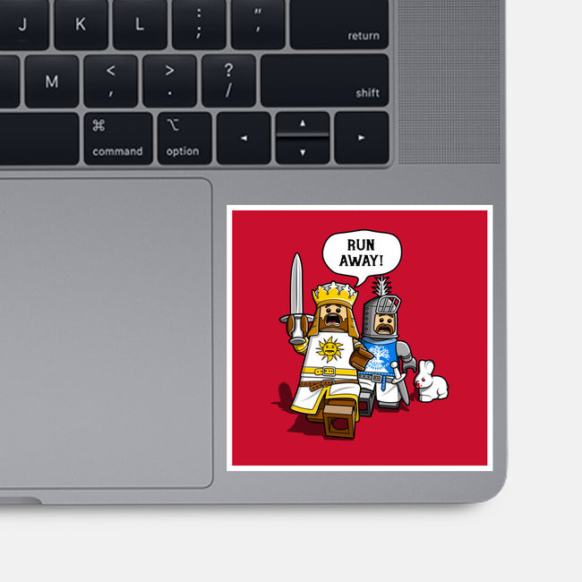 Run Away-None-Glossy-Sticker-drbutler