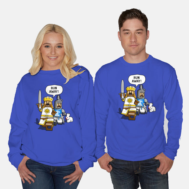 Run Away-Unisex-Crew Neck-Sweatshirt-drbutler
