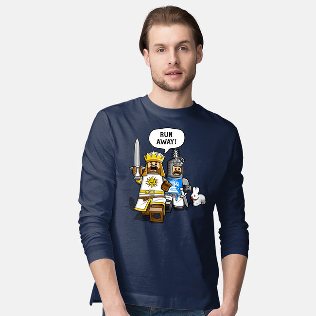 Run Away-Mens-Long Sleeved-Tee-drbutler