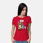 Run Away-Womens-Basic-Tee-drbutler