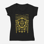 Timeless Ocarina-Womens-V-Neck-Tee-Arinesart