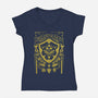 Timeless Ocarina-Womens-V-Neck-Tee-Arinesart