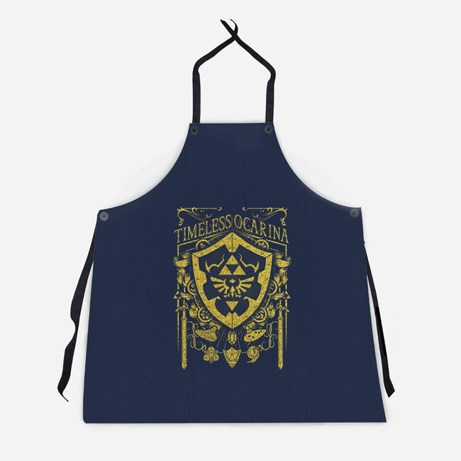 Timeless Ocarina-Unisex-Kitchen-Apron-Arinesart