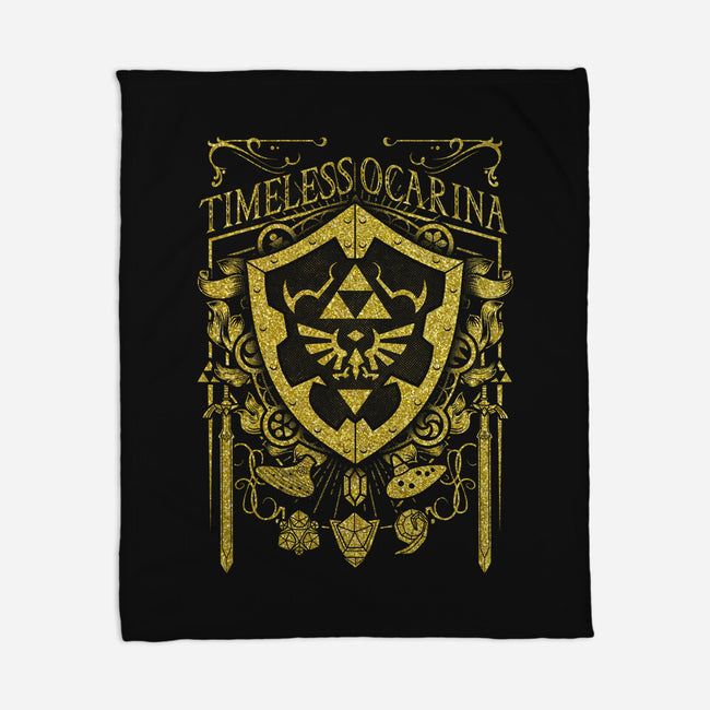 Timeless Ocarina-None-Fleece-Blanket-Arinesart