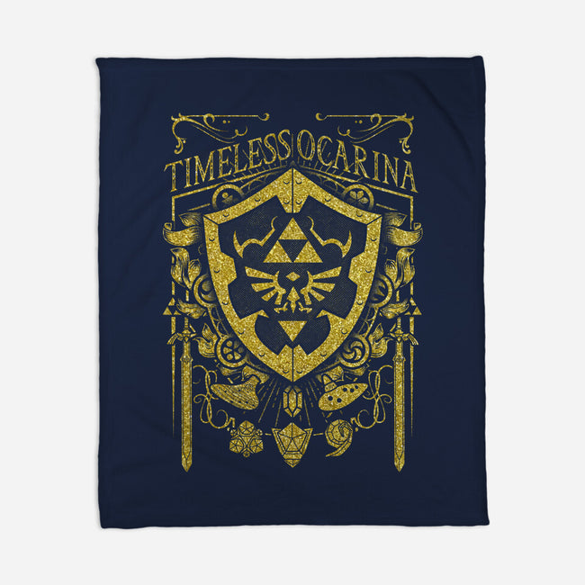 Timeless Ocarina-None-Fleece-Blanket-Arinesart