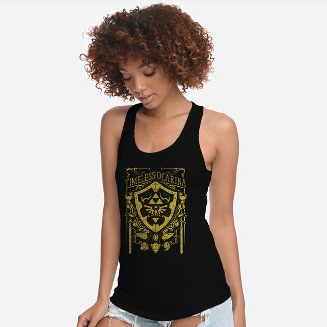 Timeless Ocarina-Womens-Racerback-Tank-Arinesart