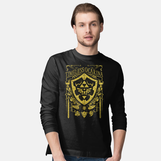 Timeless Ocarina-Mens-Long Sleeved-Tee-Arinesart