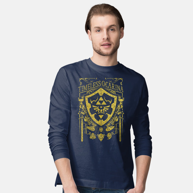 Timeless Ocarina-Mens-Long Sleeved-Tee-Arinesart