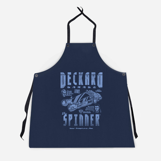 Deckard Garage-Unisex-Kitchen-Apron-Arinesart