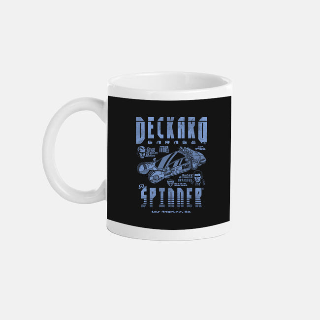 Deckard Garage-None-Mug-Drinkware-Arinesart