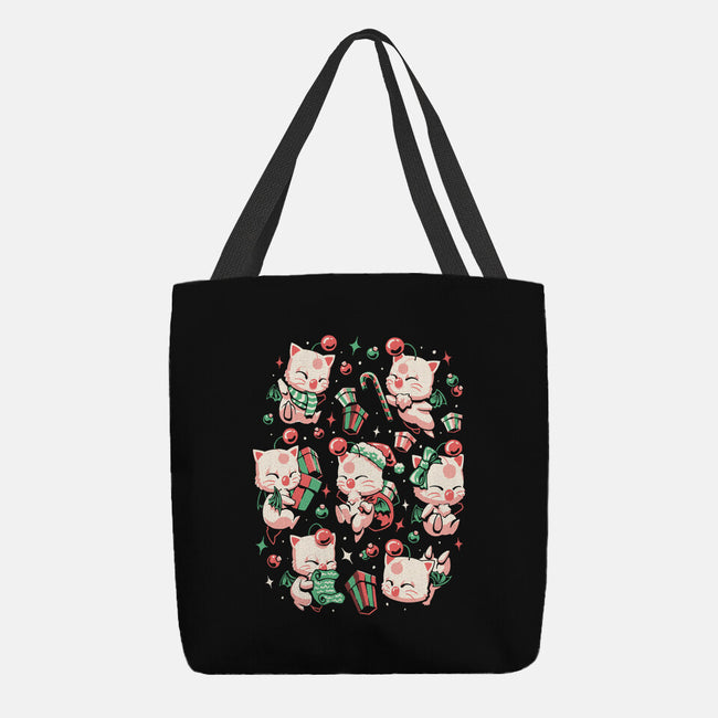Merry Moogmas-None-Basic Tote-Bag-eduely