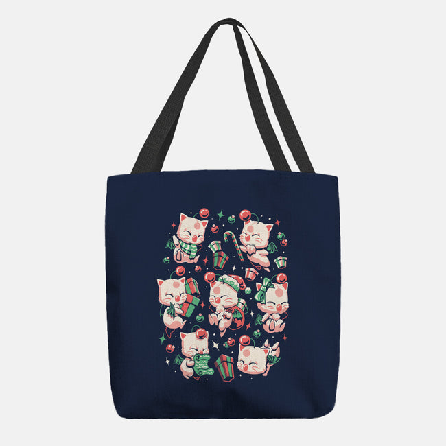 Merry Moogmas-None-Basic Tote-Bag-eduely