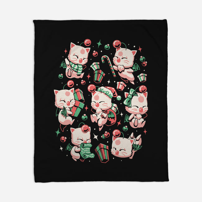 Merry Moogmas-None-Fleece-Blanket-eduely