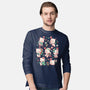 Merry Moogmas-Mens-Long Sleeved-Tee-eduely