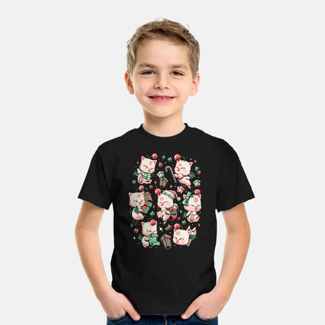 Merry Moogmas-Youth-Basic-Tee-eduely