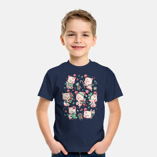 Merry Moogmas-Youth-Basic-Tee-eduely