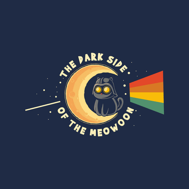The Dark Side Of The Meowoon-None-Fleece-Blanket-erion_designs
