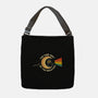 The Dark Side Of The Meowoon-None-Adjustable Tote-Bag-erion_designs