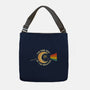The Dark Side Of The Meowoon-None-Adjustable Tote-Bag-erion_designs