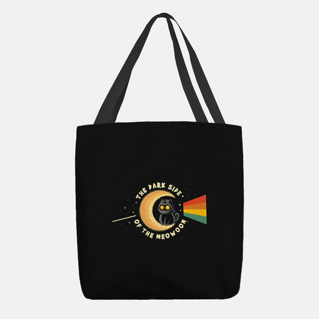 The Dark Side Of The Meowoon-None-Basic Tote-Bag-erion_designs