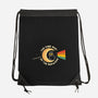 The Dark Side Of The Meowoon-None-Drawstring-Bag-erion_designs