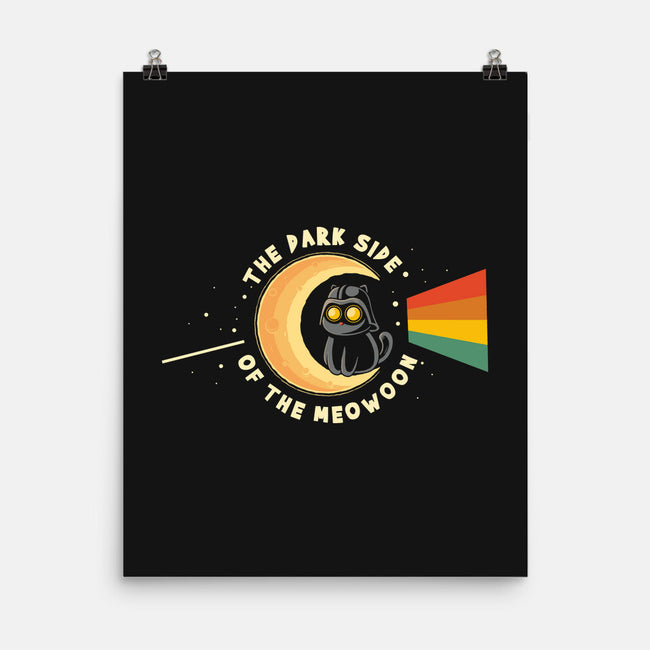 The Dark Side Of The Meowoon-None-Matte-Poster-erion_designs