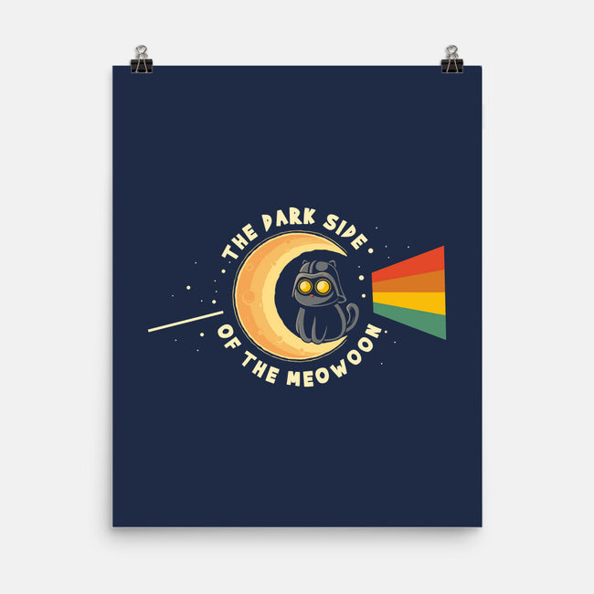 The Dark Side Of The Meowoon-None-Matte-Poster-erion_designs