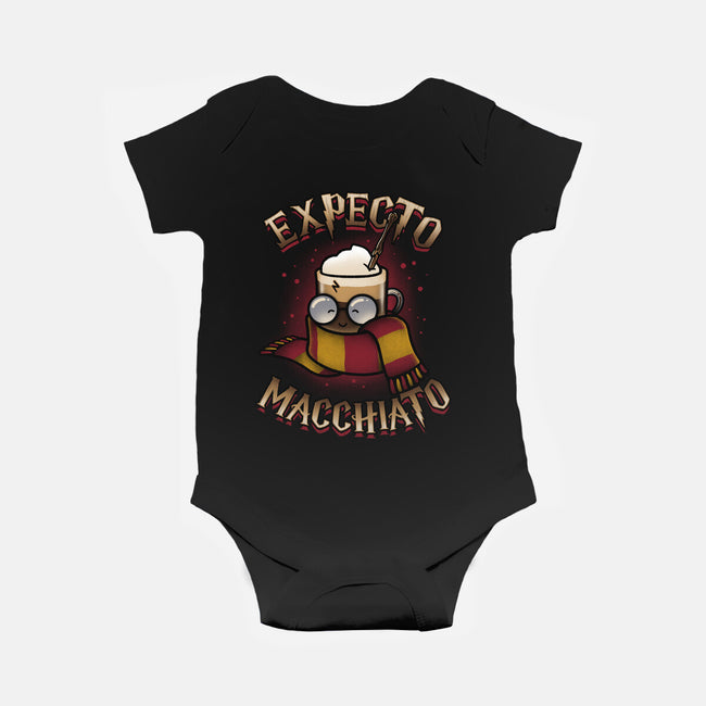 Expecto Macchiato-Baby-Basic-Onesie-Getsousa!