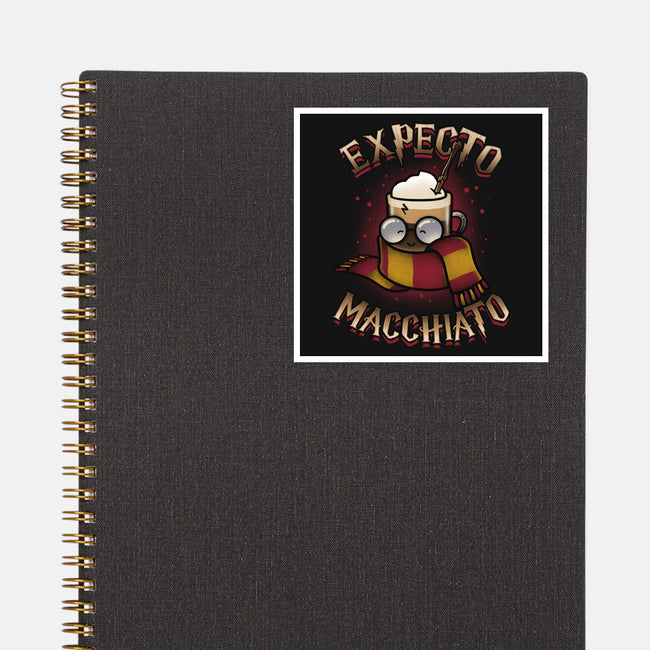 Expecto Macchiato-None-Glossy-Sticker-Getsousa!