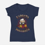 Expecto Macchiato-Womens-V-Neck-Tee-Getsousa!