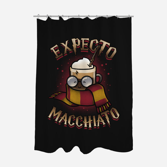 Expecto Macchiato-None-Polyester-Shower Curtain-Getsousa!