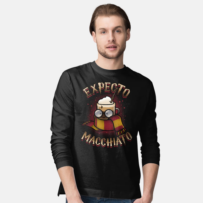 Expecto Macchiato-Mens-Long Sleeved-Tee-Getsousa!