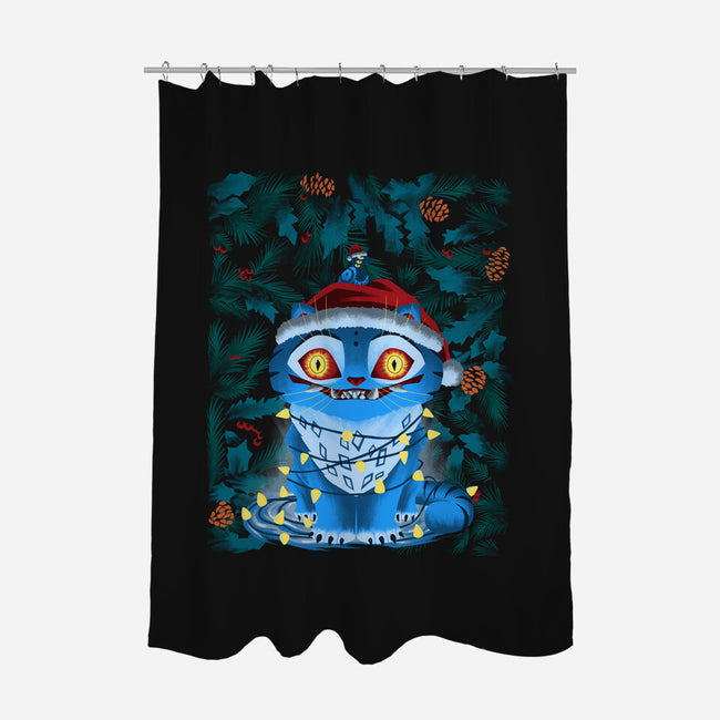 Supernatural Holiday-None-Polyester-Shower Curtain-rmatix