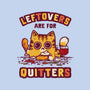 Leftovers Are For Quitters-Baby-Basic-Onesie-kg07