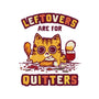Leftovers Are For Quitters-Unisex-Crew Neck-Sweatshirt-kg07
