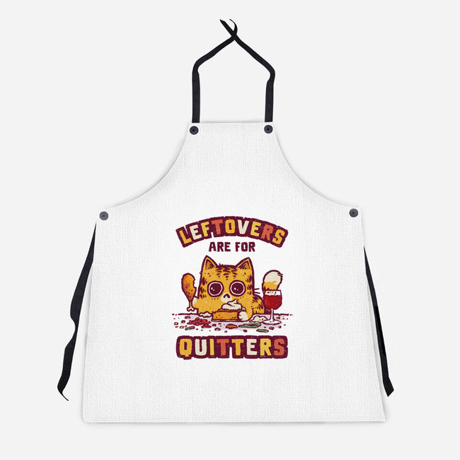 Leftovers Are For Quitters-Unisex-Kitchen-Apron-kg07