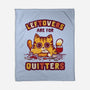 Leftovers Are For Quitters-None-Fleece-Blanket-kg07
