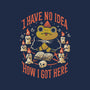 No Idea How I Got Here-Womens-Fitted-Tee-eduely