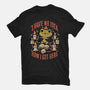 No Idea How I Got Here-Womens-Fitted-Tee-eduely