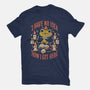 No Idea How I Got Here-Womens-Fitted-Tee-eduely