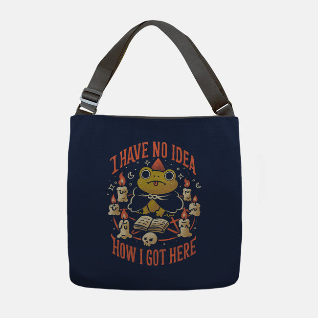 No Idea How I Got Here-None-Adjustable Tote-Bag-eduely