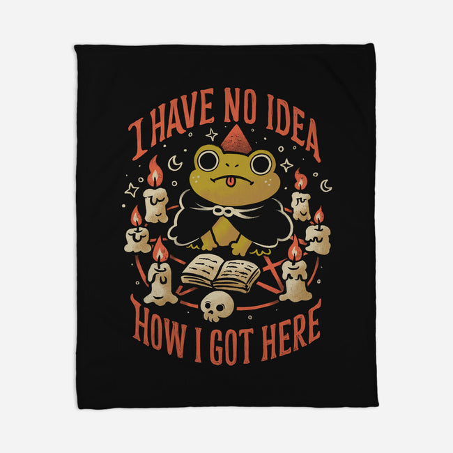 No Idea How I Got Here-None-Fleece-Blanket-eduely