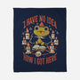 No Idea How I Got Here-None-Fleece-Blanket-eduely