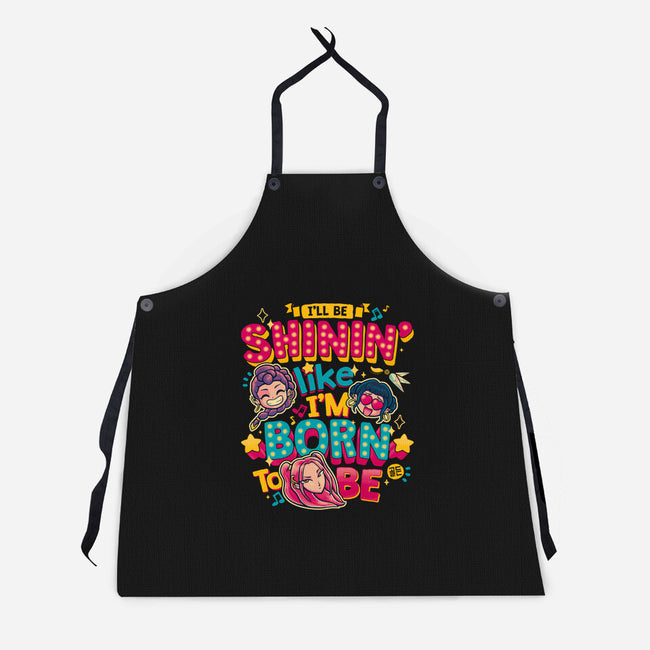 I'll Be Shinin-Unisex-Kitchen-Apron-teesgeex