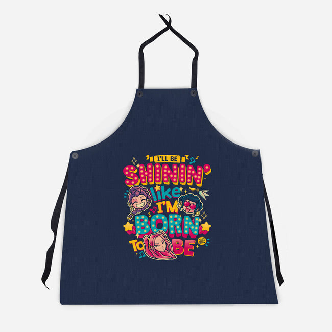I'll Be Shinin-Unisex-Kitchen-Apron-teesgeex