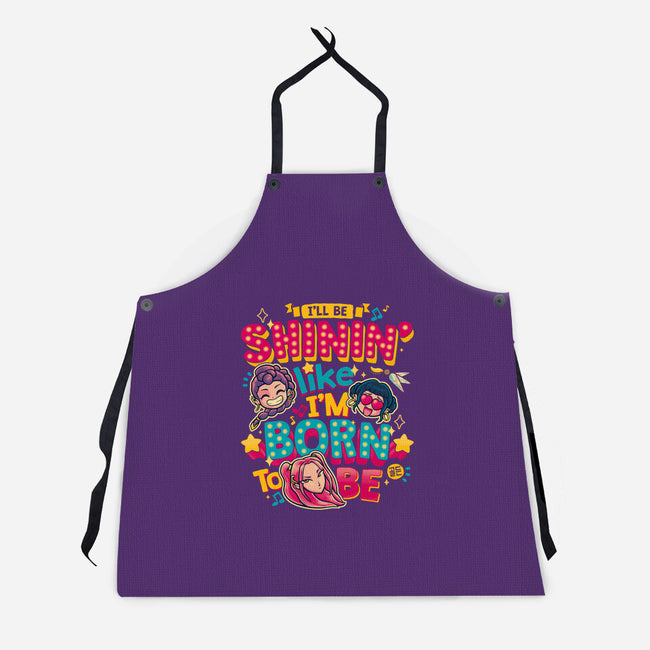 I'll Be Shinin-Unisex-Kitchen-Apron-teesgeex