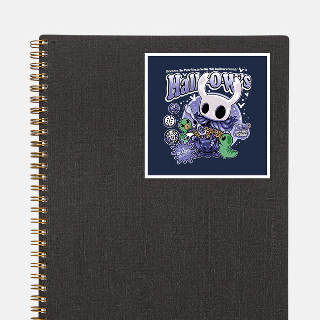 Hallows Crunch Cereal-None-Glossy-Sticker-demonigote