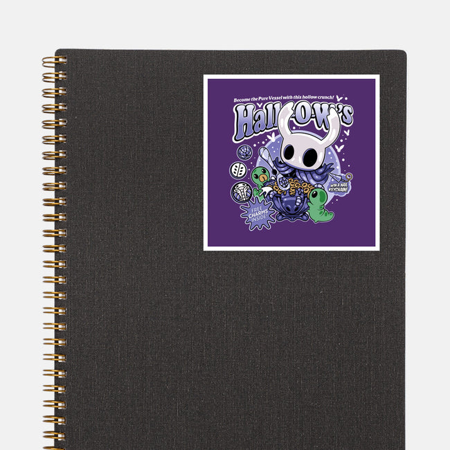 Hallows Crunch Cereal-None-Glossy-Sticker-demonigote