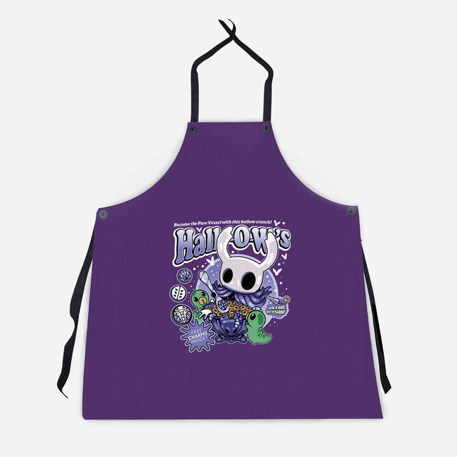 Hallows Crunch Cereal-Unisex-Kitchen-Apron-demonigote